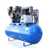 Hyundai 200L Litre Air Compressor, 29CFM/145psi, Twin Cylinder Belt Drive 14hp | HY140200PES