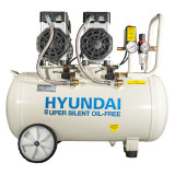 Hyundai 50 Litre Air Compressor, 11CFM/100psi, Oil Free, Low Noise, Electric 2hp | HY27550X