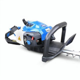 Hyundai 26cc 600mm Petrol Hedge Trimmer Cutter, Easy-Start & Lightweight 2-stroke & GardenTek Garden Trolley on Wheels, 100kg Load with Brakes | HYHT2600X+GTW260