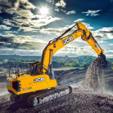 JCB 42 inch Roller Cabinet and Top Tool Chest Stack with Excavator Wrap JCBEXCSTACK image 3