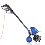 Hyundai 1500W 450mm Electric Garden Tiller, Cultivator, Rotovator and Rototiller | HYT1500E