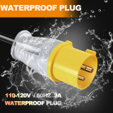 MAXXT 150mm Orbital Sander, 110V, 350W Brushless Motor, 6-Speed 4000-10000 RPM | R7303-4-UK3