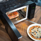 Hyundai 800W 20L Stainless Steel Black Digital Microwave | HYMW80020
