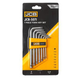 JCB TORX L-Key Set, 7 pcs (T10–T40) | JCB-5071 JCB TORX L-Key Set, 7 pcs (T10–T40) | JCB-5071
