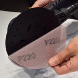 MAXXT 150mm Hook & Loop DA Backing Plate Pad + 30 Sandpapers (5 Grits) Universal Fit | MBPSD150-UK