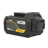 JCB Pro 18V Kit, 160Nm Combi Drill, 230Nm Impact Driver, 2x 5.0Ah Batteries & 4.5A Fast Charger (in Carry Case) | JCB-18PKIT-3