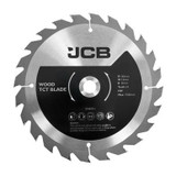 JCB Pro 18V Circular Saw 185mm, 65mm Cut Depth, Aluminium Base, Incl. 2 Blades (Bare Tool) | JCB-18PCS-185