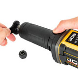 JCB Pro 18V Die Grinder, 6mm (1/4") & 8mm (5/16") Collet, Paddle Switch, Variable Speed Brushless (Bare Tool) | JCB-18PDG-6