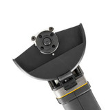 JCB Pro 18V Flat Head Angle Grinder, 5" / 125mm, Digital Speed Control, Paddle Switch and Brushless (Bare Tool) | JCB-18PFAG-125