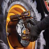 JCB Pro 18V Impact Wrench 1/2" 400Nm Fastening, 620Nm ‘Nut-Busting’ Torque, Square Drive & Friction Ring (Bare Tool) | JCB-18PIW-620