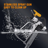 MAXXT Airless Paint Sprayer 226 Bar, 1200W, 1.6L/min Flo, 7.5m Hose, Water-Based Paint & Varnish Compatible | R9221-UK