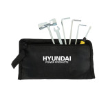 Hyundai 56cc Petrol Earth Auger, 3 Drill Bits (100mm, 150mm, 200mm) | HYEA5600X