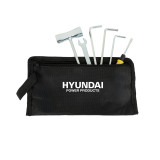 Hyundai 56cc Petrol Earth Auger with Brake, 3 Drill Bits (100mm, 150mm, 200mm) | HYEAB5600X
