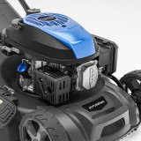 Hyundai 18" / 46cm Self-Propelled Petrol Lawnmower, 139cc, Mulching | HYM18150SPX