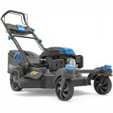 Hyundai 20" / 51cm Zero Turn Self-Propelled Petrol Lawnmower, Electric Start, 196cc | HYM20200SPEZX