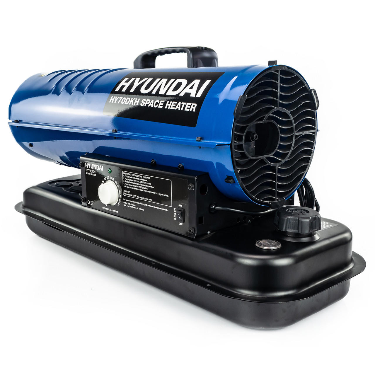Hyundai 20kW Diesel/Kerosene Space Heater 70,000BTU | HY70DKH