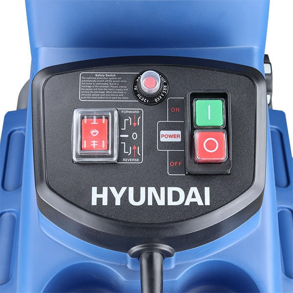 Hyundai Quiet Electric Garden Shredder, 2800w, 2.8kW, 230v HYCH2800ES