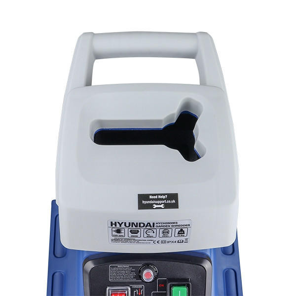 Hyundai Quiet Electric Garden Shredder, 2800w, 2.8kW, 230v | HYCH2800ES