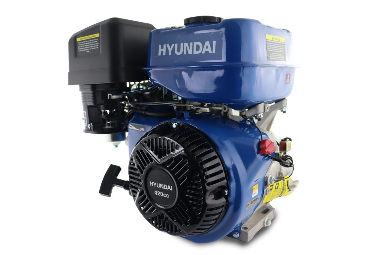 Hyundai 457cc 15hp 25mm Horizontal Straight Shaft Petrol