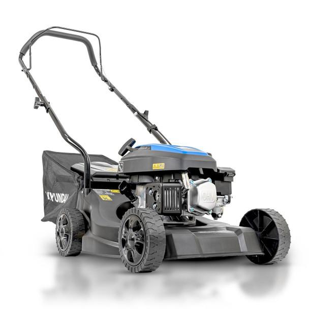 Hyundai 16'' 39cm Black Edition Hand Push Petrol Lawnmower