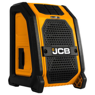 Refurbished JCB 21-18WBS-B 18V Bluetooth Speaker Bare Unit, GRADE B-77250 