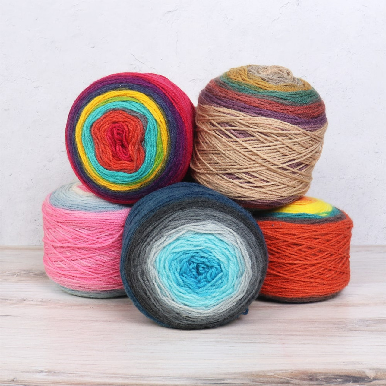 Lion Brand Yarn Mandala Yarn, Multicolor Yarn for Crocheting and Knitting,  Craft Yarn, 1-Pack, Warlock