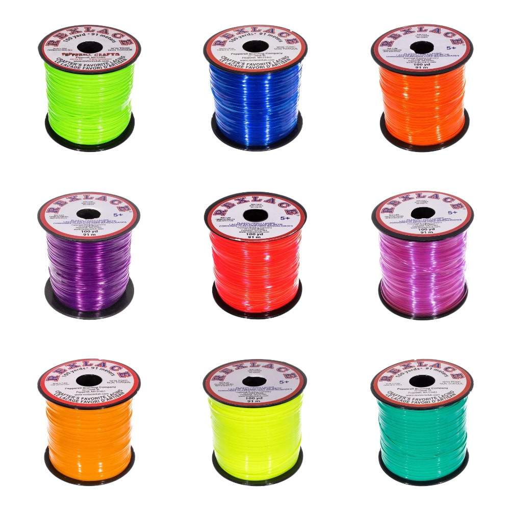 Rexlace 100 Yard Spools | Craft County