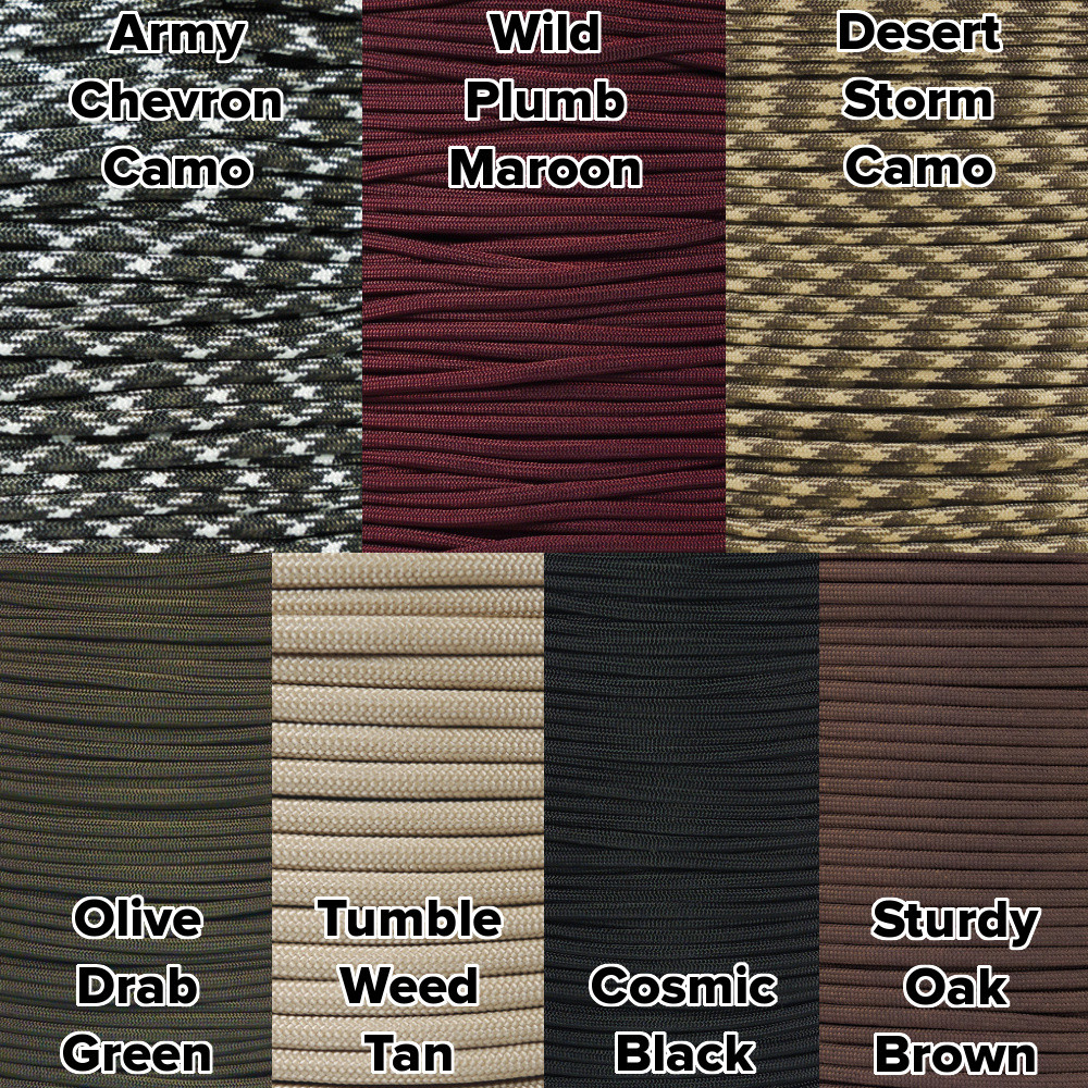 31m Metallic 550 Paracord with Sparkle Glitter Tra... – Grandado