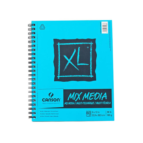 Mix Media Paper Book - 9" X 12"