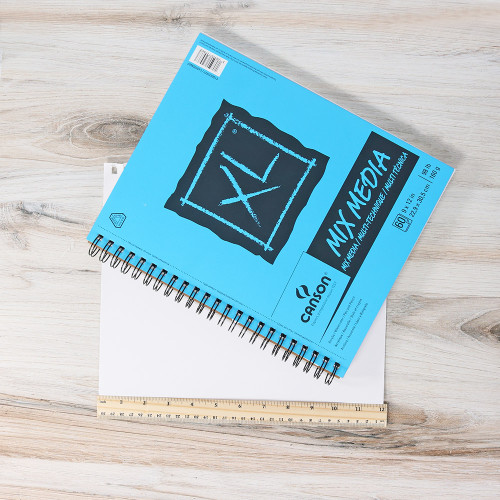 Mix Media Paper Book - 9" X 12" - Dimensions