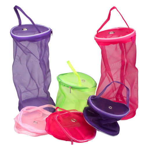 Mesh Yarn Holder with Carrying Handle