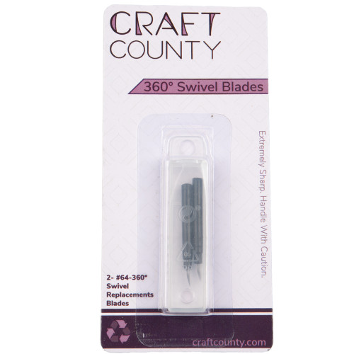 360° Swivel Craft Knife Replacement Blades