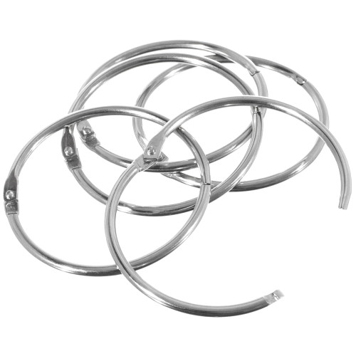 10 piece- Loose Leaf Binder Rings