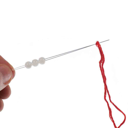 9 Piece Large Eye Beading Needle Set