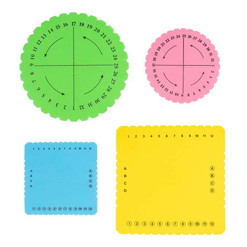 4 Piece Kumihimo Disc Set