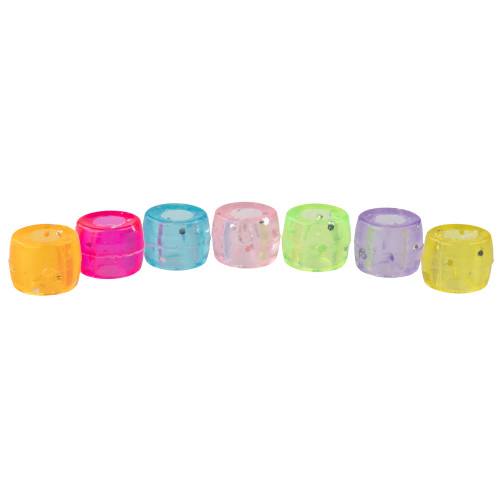 3mm Plastic Pony Beads – Multicolor