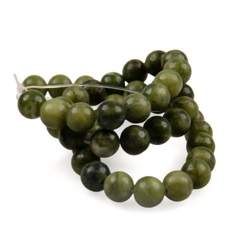 8mm Natural Chinese Jade  Beads