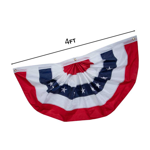 American Bunting Flag - 48 X 25 inches