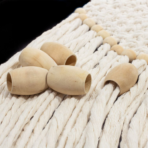 Craft County Oval Wood Beads - Main