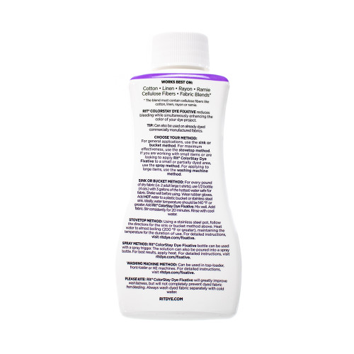 Rit Dye ColorStay Dye Fixative Craft County