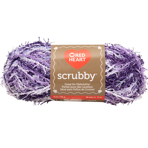 Red Heart Scrubby Yarn