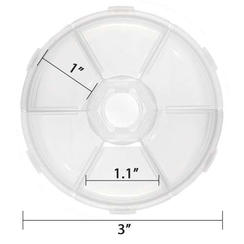 Flip Top Bead Storage Container Brand Image