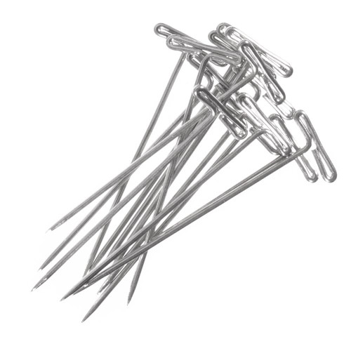 Steel Macrame T-Pins - 35 Pack