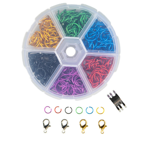 Jump Ring Crafting Kit – 6, 8 & 10 mm