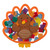 Thanksgiving Crafting Bundle - Mosaic Turkey