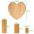 Heart-Shaped Wood Pegboard