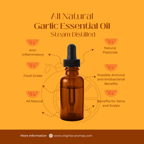 garlic, garlic oil all natural, steam distillation, garlic wholesale, garlic distributor, tonyoung