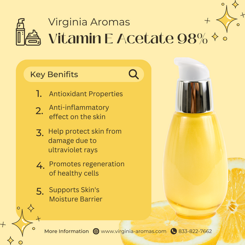 Vitamin E Acetate 98%, vitamin e oil