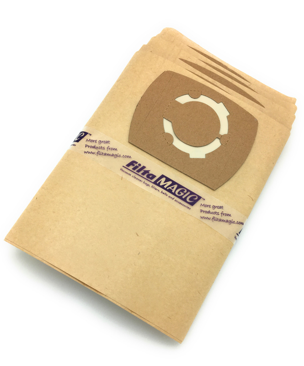 Dry vacuum cleaner paper bags