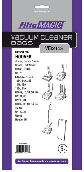 Hoover Junior \u0026 Senior vacuum bags 